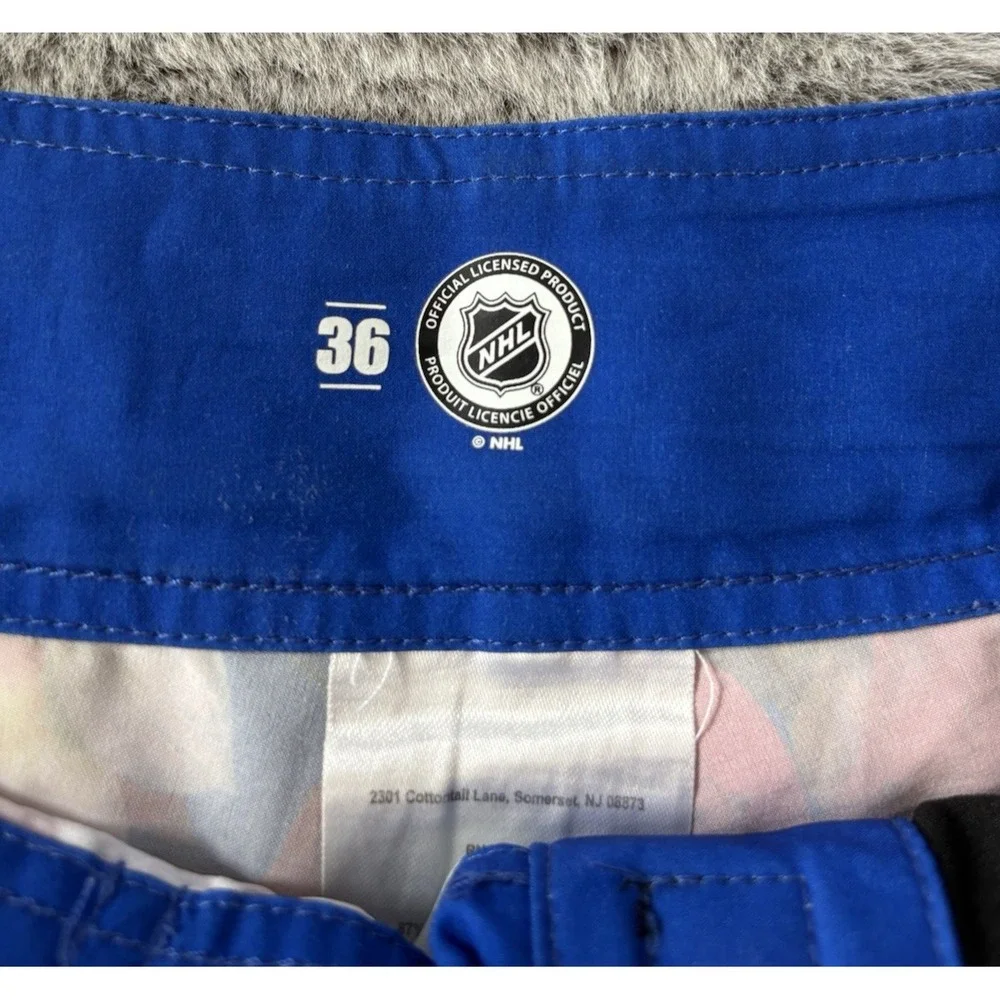 NHL Licensed Board Shorts Size 36 New York Rangers‎ floral
